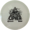 Cipher in Alpha Glow plastic from Launch Disc Golf.
