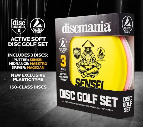 Discmania Active Soft 3-Disc Starter Set