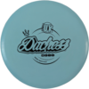 Duchess from Launch Disc Golf UK in Omega plastic. Blue Colour.