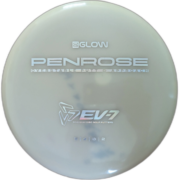 glow penrose from EV-7. glow plastic with white stamp.