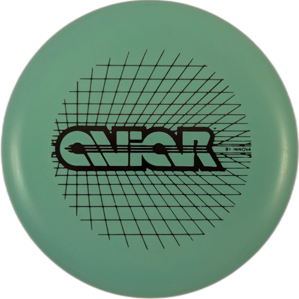 DX Classic Aviar from Innova. Colour is Light Blue with a black stamp.