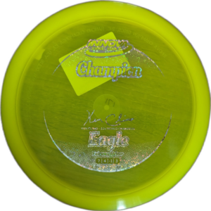 Champion Eagle from Innova. Colour is Yellow with Silver stamp.