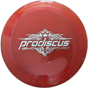 Premium Empire from Prodiscus. Colour is red with a silver stamp.