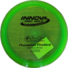 Champion Firebird from Innova. Colour is green with black stamp.