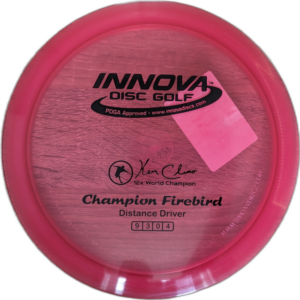 Champion Firebird from Innova. Colour is red with black stamp.