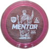 Discmania Active Premium Mentor. Colour is pink with a white stamp.