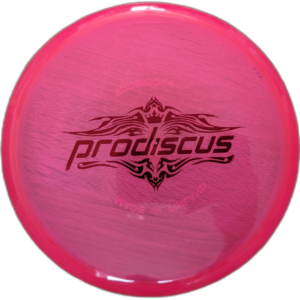 Premium Midari from Prodiscs. Colour is Pink with Red Stamp.