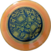 Z-Line Nuke from Discraft. Essex Open Signature Stamp. Colour is Orange with a Blue stamp.