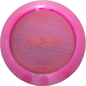 Z-Line Nuke from Discraft. Colour is Pink with an Orange stamp. Minor ink on back