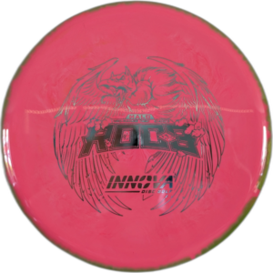Halo Star Roc3 from Innova. Colour is Pink Centre with Green Rim and Silver Stamp.