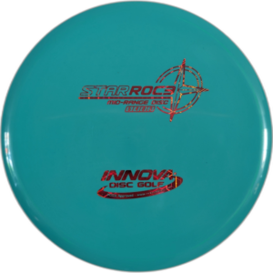 Star Roc3 from Innova. Colour is Turquoise with a Pink Stamp.