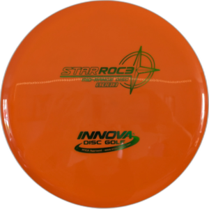 Star Roc3 from Innova. Colour is Orange with a Gold Stamp.
