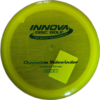 Champion Sidewinder from Innova. Colour is Yellow with a Black stamp.