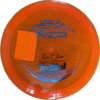 Champion Teebird from Innova. Colour is Orange with a silver and blue stamp.