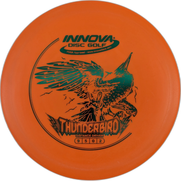 DX Thunderbird from Innova. Colour is Orange with a Green Stamp