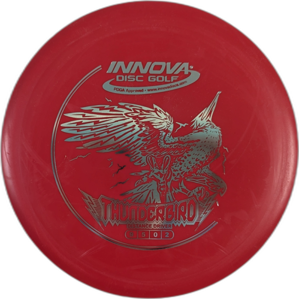 DX Thunderbird from Innova. Colour is Red with a Silver Stamp
