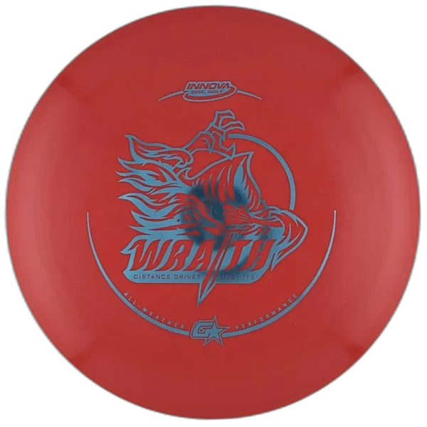 GStar Wraith from Innova. Red with Silver Stamp, 173-5g