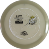Lift in Eclipse SL plastic from Streamline Discs. Colour is classic clow in the dark colour with a black and white Stamp.