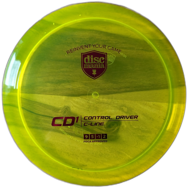 Used C-Line CD1 from Discmania, Colour is Yellow with a Red stamp.