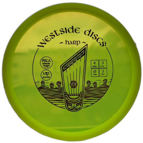 VIP Harp from Westside Discs. Colour is Yellow.