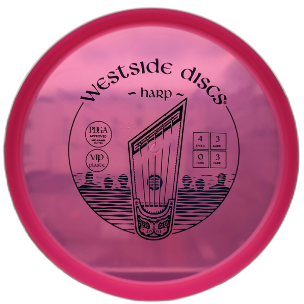 VIP Harp from Westside Discs. Colour is Pink.