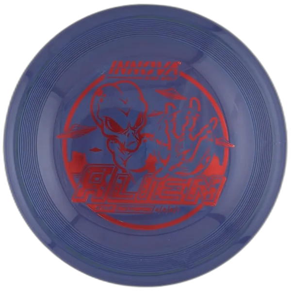 Star Alien from Innova. Colour is Purple with Red Stamp.