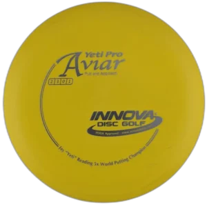 Yeti Pro Aviar from Innova. Colour is Yellow with a Silver Stamp.