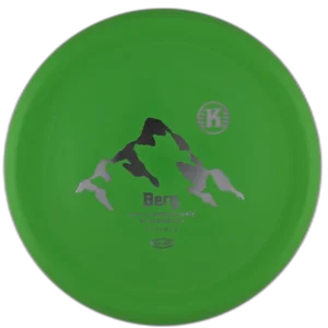 K3 Berg from Kastaplast. Green with Silver Stamp.