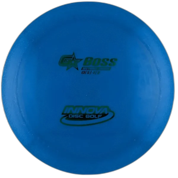 GStar Boss from Innova. Blue with green stamp. 175g.