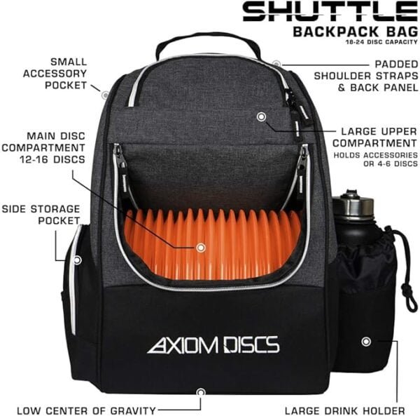 Black Axiom Shuttle Bag Details