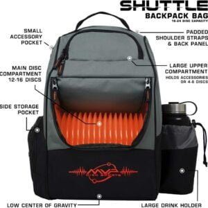 Orange MVP Shuttle Bag Details