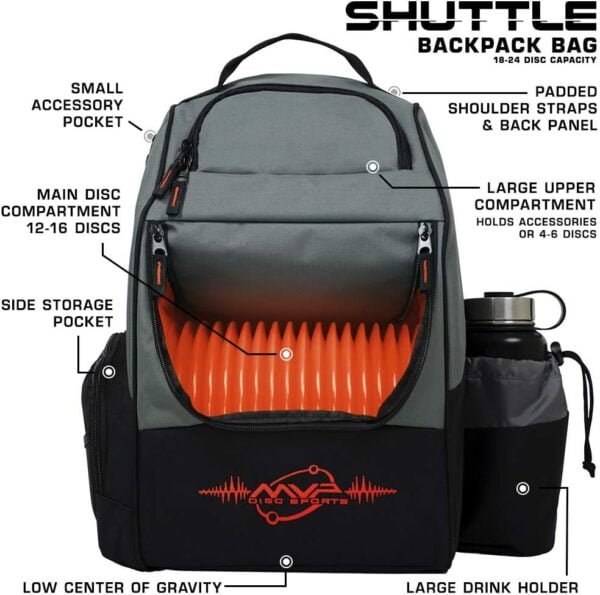 Orange MVP Shuttle Bag Details