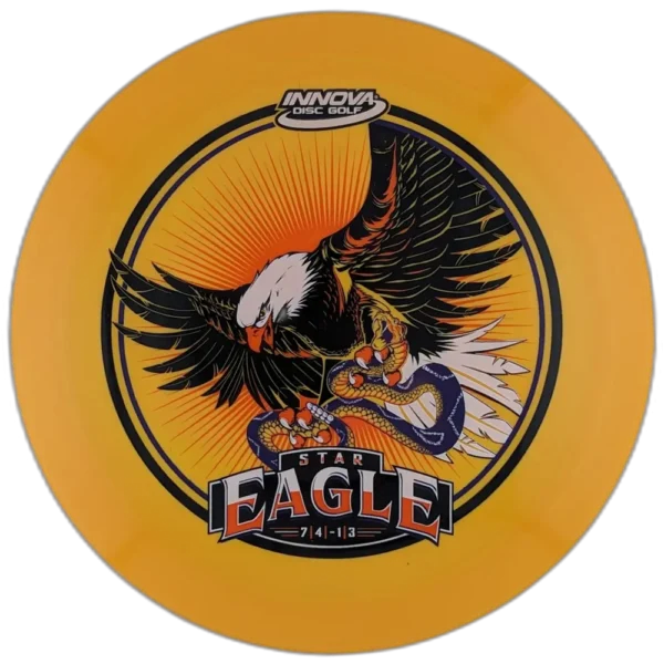 Star INNfuse eagle from Innova. Colour is Orange.