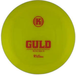 K1 Line Guld from Kastaplast. Yellow with Red Stamp.