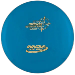 Star Mako3 from Innova. Colour is Blue with Gold Stamp.