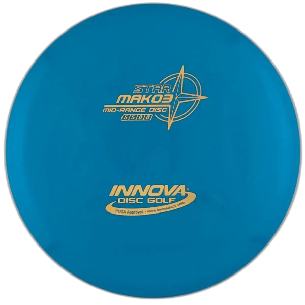 Star Mako3 from Innova. Colour is Blue with Gold Stamp.