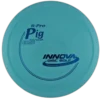 R-Pro Pig from Innova. Turquoise with Blue Stamp.