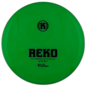 K1 Reko from Kastaplast. Green with Black Stamp.