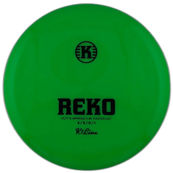 K1 Reko from Kastaplast. Green with Black Stamp.