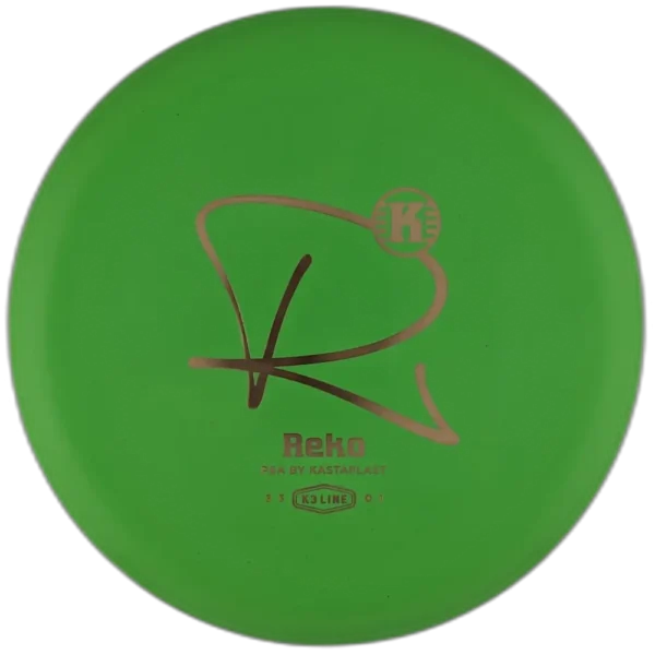 K3 Reko from Kastaplast. Colour is Green with Gold Stamp.