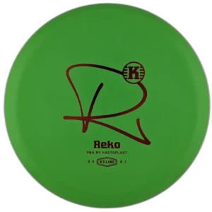 K3 Reko from Kastaplast. Colour is Green with Red Stamp.