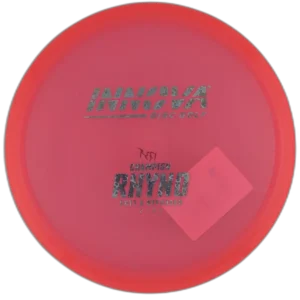 Champion Rhyno from Innova. Colour is pink with silver stamp.