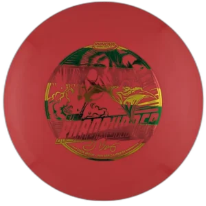 Star Roadrunner from Innova. Colour is Red with a Green Gold and Red stamp.