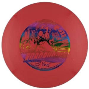 Star Roadrunner from Innova. Colour is Red with a Rainbow stamp.