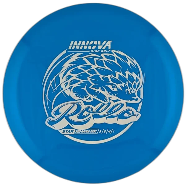 Star Rollo from Innova. Colour is Blue with Silver Stamp.