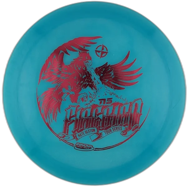 2022 Colour Glow Champion Nate Sexton Firebird. Turquoise with Red Stamp, 173-5g