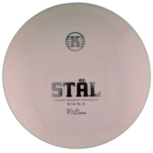 K1 Stal from Kastaplast. White with Silver Stamp.