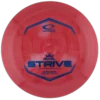 Royal Grand Strive from Latitude 64. Red with Blue Stamp.