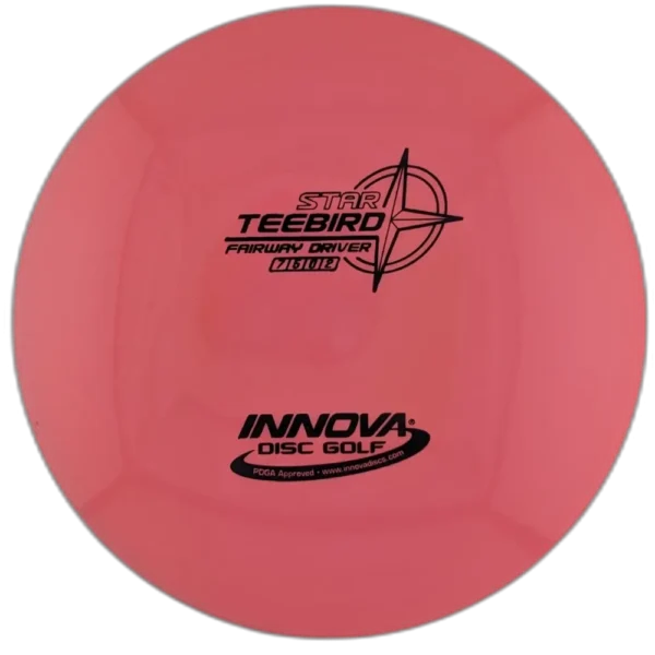 Star Teebird from Innova, Colour is Pink with Black Stamp.