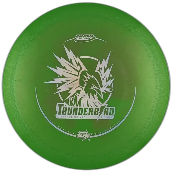 GStar Thunderbird from Innova. Green with Silver Stamp, 173-5g